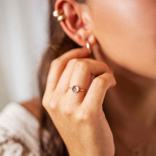 Birth Flower Ring